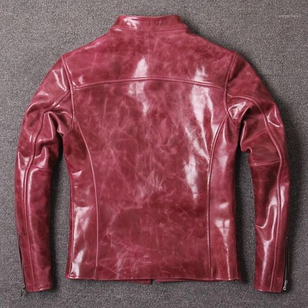 men's leather & faux spring autumn lightweight zipper motorcycle jacket mens 100% genuine coat male fashion brand red jackets, Black
men's leather & faux spring autumn lightweight zipper motorcycle jacket mens 100% genuine coat male fashion brand red jackets, Black