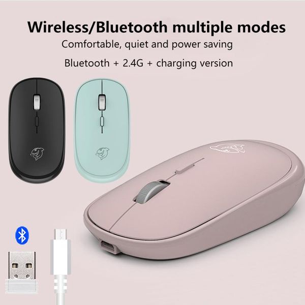 mice ajazz 2.4g bluetooth wireless mouse dual-mode ergonomic mause rechargeable optical silent usb for computer mac pc laptop
mice ajazz 2.4g bluetooth wireless mouse dual-mode ergonomic mause rechargeable optical silent usb for computer mac pc laptop