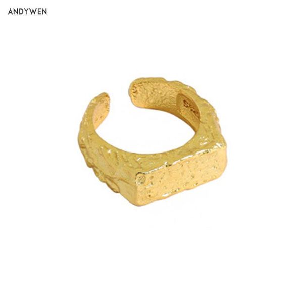 100% 925 sterling silver gold square women luxury jewelru fashion fine resizable jewelry for female cluster rings, Golden;silver
100% 925 sterling silver gold square women luxury jewelru fashion fine resizable jewelry for female cluster rings, Golden;silver