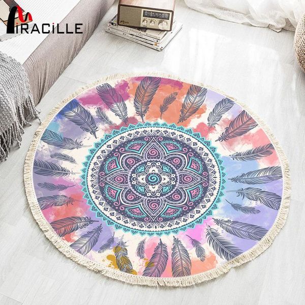 miracille colorful dreamcatcher tassel pray mat round printing floor rug washable anti-slip bathroom bedside quality carpet carpets
miracille colorful dreamcatcher tassel pray mat round printing floor rug washable anti-slip bathroom bedside quality carpet carpets