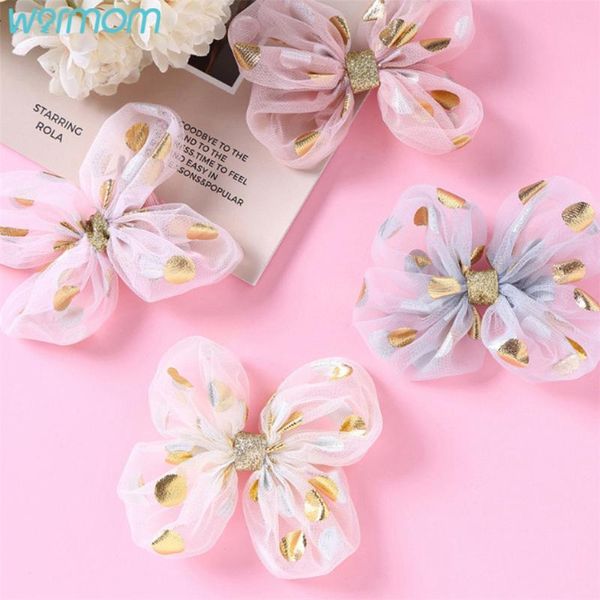 hair accessories warmom 6-color net yarn silk girl hairpin european and american bronzing polka dot bow ponytail side clip, Slivery;white
hair accessories warmom 6-color net yarn silk girl hairpin european and american bronzing polka dot bow ponytail side clip, Slivery;white