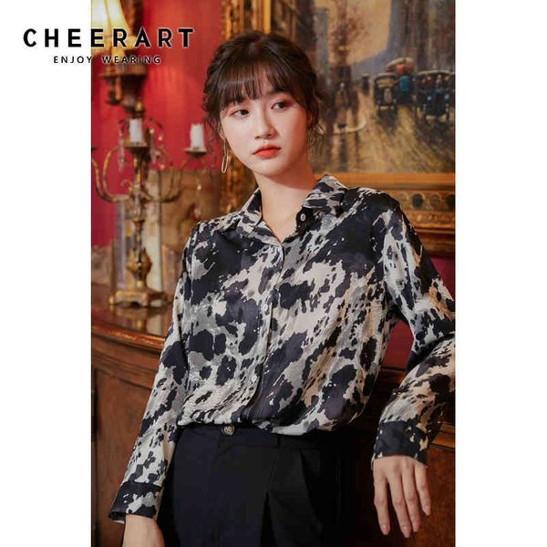 cow print fall women long sleeve ladies and blouse button up shirt autumn korean fashion clohting 210427, White
cow print fall women long sleeve ladies and blouse button up shirt autumn korean fashion clohting 210427, White