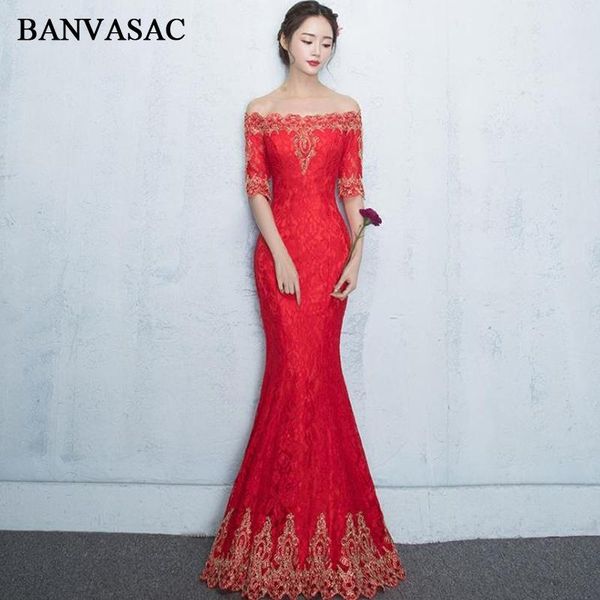 party dresses banvasac boat neck gold lace appliques 2021 mermaid long evening half sleeve backless prom gowns, White;black
party dresses banvasac boat neck gold lace appliques 2021 mermaid long evening half sleeve backless prom gowns, White;black