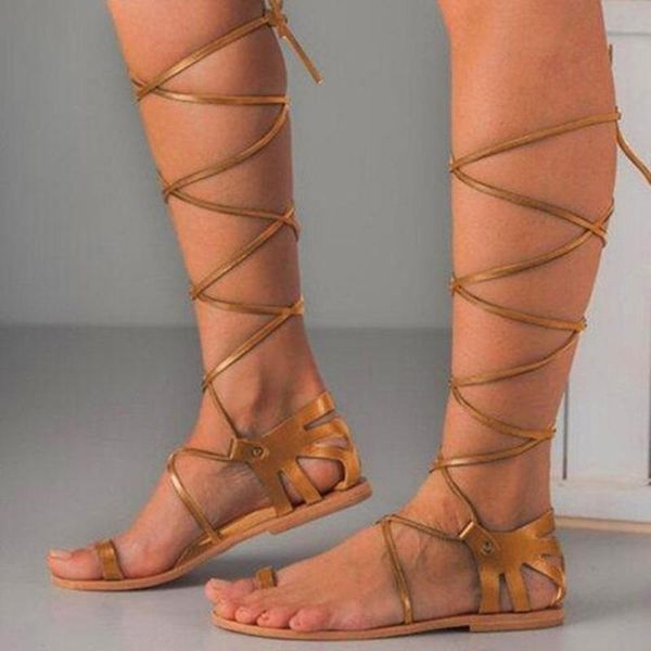 women's summer lace-up flat solid color open toe breathable sandals rome shoes female fashion 2021 black big size 43
women's summer lace-up flat solid color open toe breathable sandals rome shoes female fashion 2021 black big size 43
