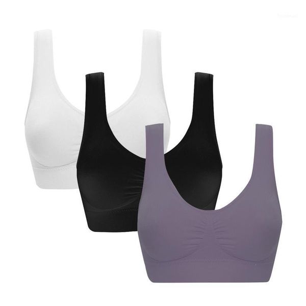 yoga outfit 3pcs double women plus size strapless sports bra bandeau tube removable padded stretchy pushup fitness sujetadores#30
yoga outfit 3pcs double women plus size strapless sports bra bandeau tube removable padded stretchy pushup fitness sujetadores#30