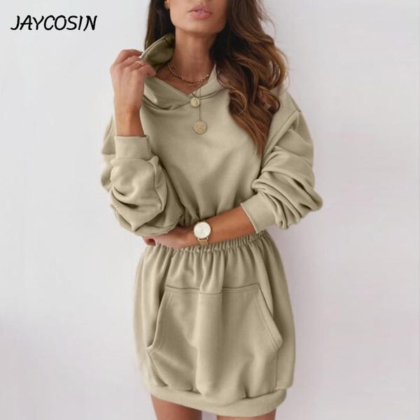 women's hoodies & sweatshirts jaycosin fashion women long dress elastic waist solid sleeve pocket fleece thick hooded pullover sweatshi, Black
women's hoodies & sweatshirts jaycosin fashion women long dress elastic waist solid sleeve pocket fleece thick hooded pullover sweatshi, Black