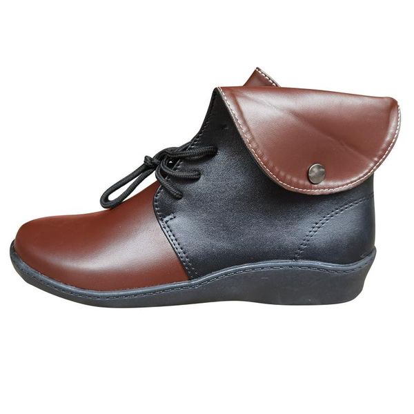 boots women's fashion wedges button vintage pu leather ladies casual round toe shoes lace up harajuku plus size#4, Black
boots women's fashion wedges button vintage pu leather ladies casual round toe shoes lace up harajuku plus size#4, Black