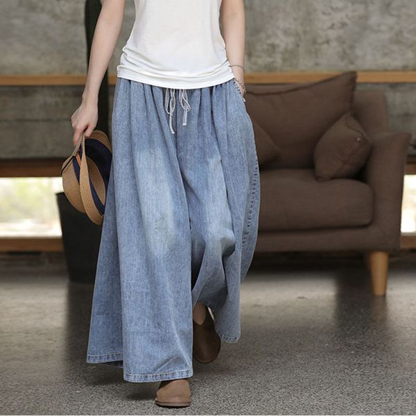 nini wonderland spring summer cotton jeans 2021 denim loose wide leg pants women high waist vintage retro pants female trousers, Blue
nini wonderland spring summer cotton jeans 2021 denim loose wide leg pants women high waist vintage retro pants female trousers, Blue