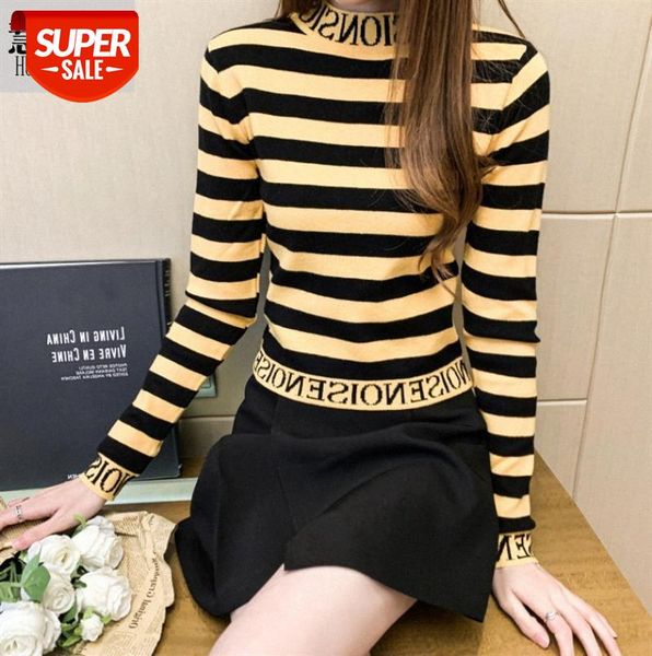 women's convenient half high neck knit sweater slim salt women #yc69, Black;gray
women's convenient half high neck knit sweater slim salt women #yc69, Black;gray