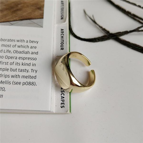 real 925 sterling silver minimalist nordic style 18k gold rings women fashion glaze width niche simple chic cluster, Golden;silver
real 925 sterling silver minimalist nordic style 18k gold rings women fashion glaze width niche simple chic cluster, Golden;silver