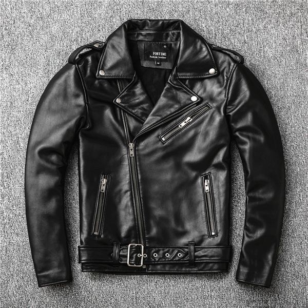 classic men's motorcycle et, new zealand sheep black leather coat, thin motorcycle et
classic men's motorcycle et, new zealand sheep black leather coat, thin motorcycle et