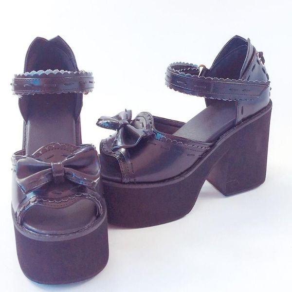 autumn special offer 10cm black pu leather princess girl lolita sandals high platform bow ankle strap shoes
autumn special offer 10cm black pu leather princess girl lolita sandals high platform bow ankle strap shoes