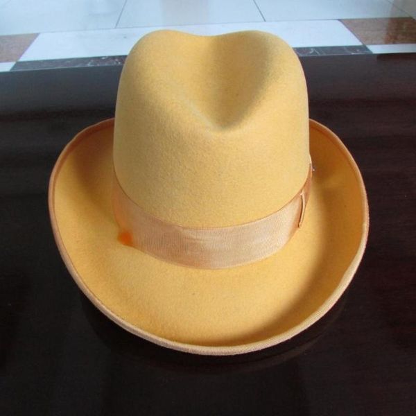 stingy brim hats x4003 100% wool fedora hat fashion hip-hop men's and women's general felt flip-flop yellow, Blue;gray
stingy brim hats x4003 100% wool fedora hat fashion hip-hop men's and women's general felt flip-flop yellow, Blue;gray