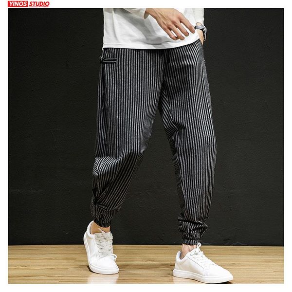 men's pants drop 2021 men streetwear striped causal male autumn sweatpants toursers mens japanese loose harem joggers, Black
men's pants drop 2021 men streetwear striped causal male autumn sweatpants toursers mens japanese loose harem joggers, Black