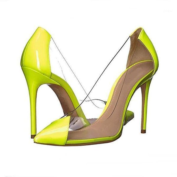 fashion women transparent pvc patchwork pointed toe pumps clear patent leather heel stiletto shoes woman formal dress1, Black
fashion women transparent pvc patchwork pointed toe pumps clear patent leather heel stiletto shoes woman formal dress1, Black