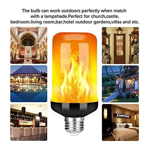 bulbs 4pcs e27 emulation dynamic flame corn bulb lamp light flickering led for garden bar party wedding decor home lighting
bulbs 4pcs e27 emulation dynamic flame corn bulb lamp light flickering led for garden bar party wedding decor home lighting