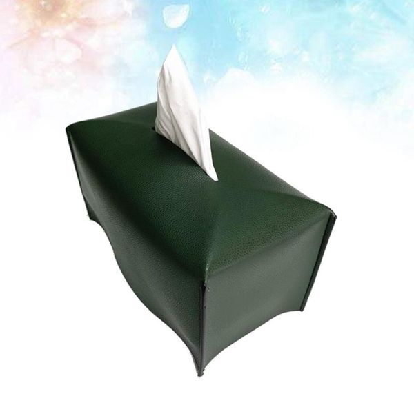 tissue boxes & napkins pu leather multi-purpose home case paper towel box napkin papers for daily life supplies(geeen) 
tissue boxes & napkins pu leather multi-purpose home case paper towel box napkin papers for daily life supplies(geeen)