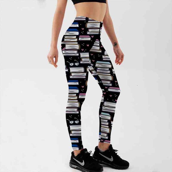 fashion workout fitness casual pants women leggings trousers books printed high waist s-xxxxl, Black
fashion workout fitness casual pants women leggings trousers books printed high waist s-xxxxl, Black