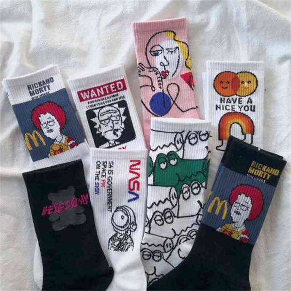 korean style women cute skater sock set men funny socks hip hop cotton long crew socks calcetines de harajuku 210720, Black;white
korean style women cute skater sock set men funny socks hip hop cotton long crew socks calcetines de harajuku 210720, Black;white