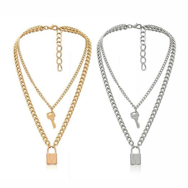 pendant necklaces padlock choker necklace lock jewelry silver color gold rose punk goth chain long key
pendant necklaces padlock choker necklace lock jewelry silver color gold rose punk goth chain long key