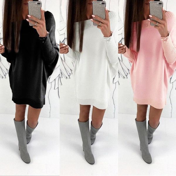 women's sweaters style fashion women winter warm longsleeve long sweater jumper flat knitted ladies loose pullover, White;black
women's sweaters style fashion women winter warm longsleeve long sweater jumper flat knitted ladies loose pullover, White;black