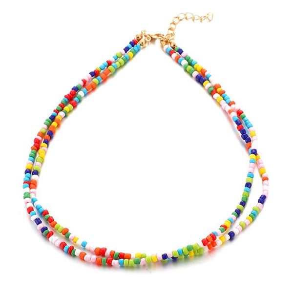 chains 1pc bohemian style bead choker layered fashion beaded decor layer necklace beach jewelry accessories for women, Silver
chains 1pc bohemian style bead choker layered fashion beaded decor layer necklace beach jewelry accessories for women, Silver