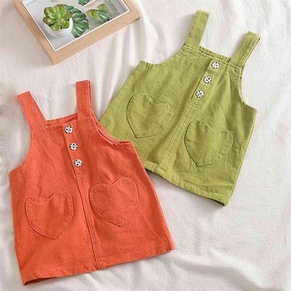 summer kids clothes children's dresses children clothing girl solid color suspender skirt 210528, Red;yellow
summer kids clothes children's dresses children clothing girl solid color suspender skirt 210528, Red;yellow