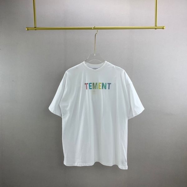 22ss summer europe paris colorfull diamond logo t shirts fashion mens short sleeve tshirt women clothes casual cotton tee, White;black
22ss summer europe paris colorfull diamond logo t shirts fashion mens short sleeve tshirt women clothes casual cotton tee, White;black