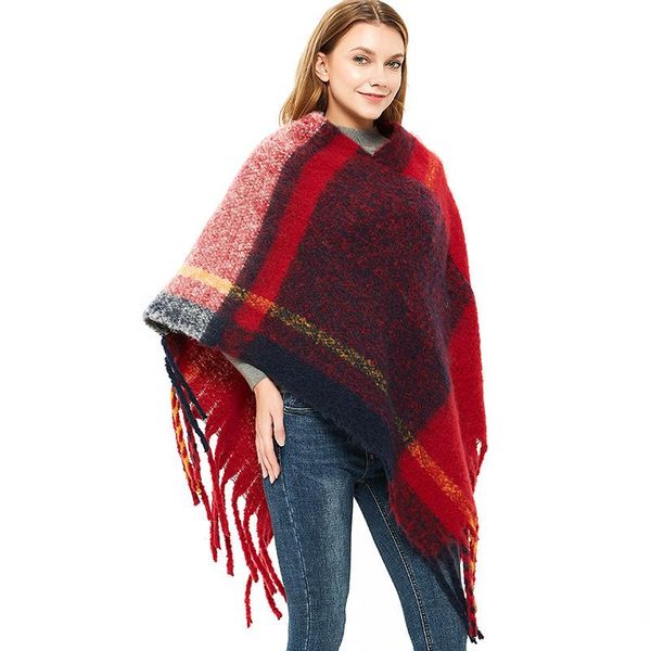 scarves winter sale hijab wind is the 2021 ms qiu dong season and thicken shawl circle yarn thick tassel sets color matching cloak, Blue;gray
scarves winter sale hijab wind is the 2021 ms qiu dong season and thicken shawl circle yarn thick tassel sets color matching cloak, Blue;gray