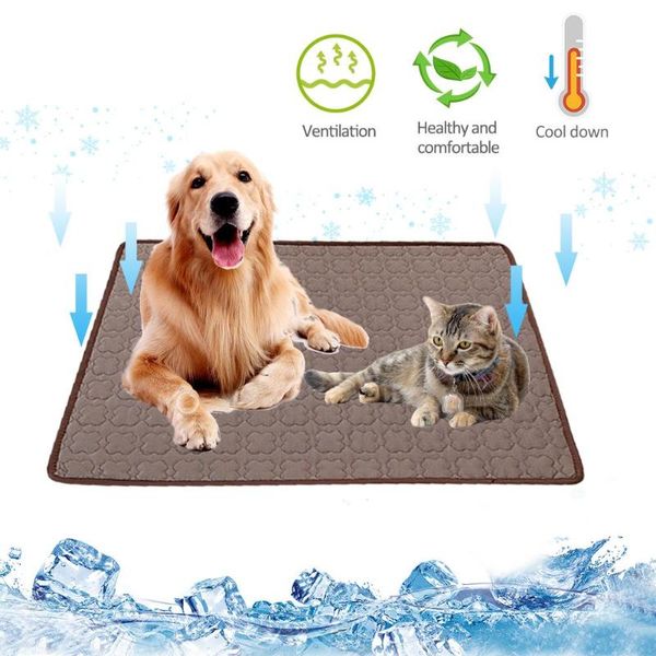 kennels & pens cooling summer pad mat for dog cat blanket sofa breathable washable pet bed small medium large dogs car
kennels & pens cooling summer pad mat for dog cat blanket sofa breathable washable pet bed small medium large dogs car