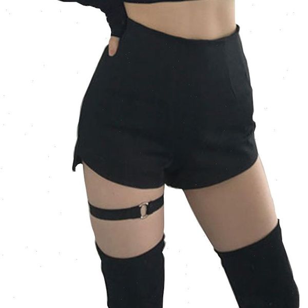womens short chic ring garter skinny shorts high waist women black goth girls harness thigh belt strap punk, White;black
womens short chic ring garter skinny shorts high waist women black goth girls harness thigh belt strap punk, White;black