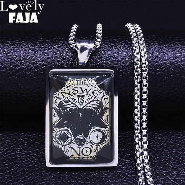 bull head witchcraft divination sun moon stainless steel glass necklace women/men silver color geometry jewelry collier n5197s03 pendant nec
bull head witchcraft divination sun moon stainless steel glass necklace women/men silver color geometry jewelry collier n5197s03 pendant nec