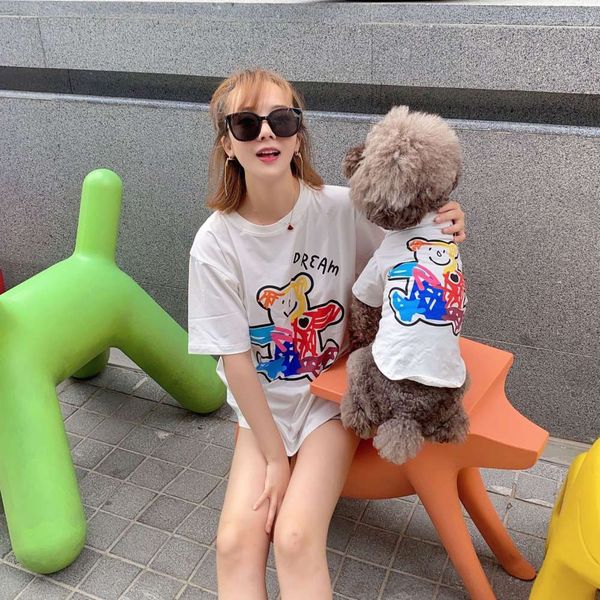 the dog clothes pet parent-child fashion brand bear summer net red cat teddy corky puppy large dog clothing
the dog clothes pet parent-child fashion brand bear summer net red cat teddy corky puppy large dog clothing