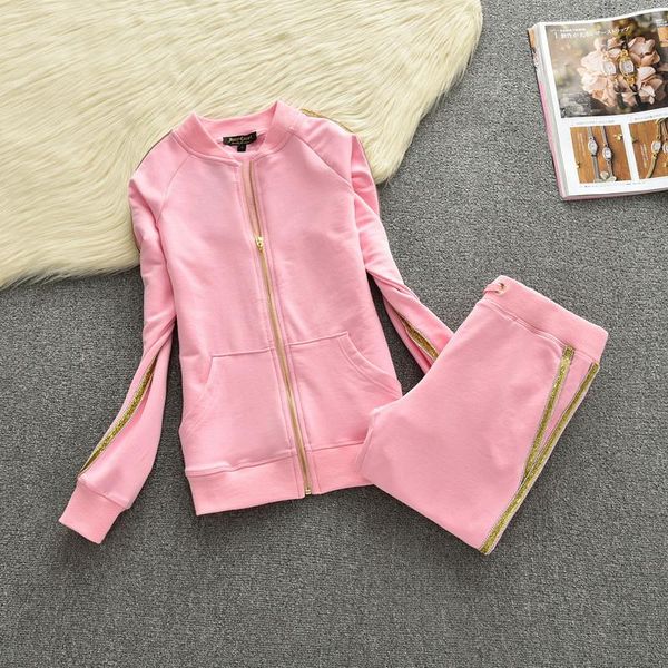 spring fall 2 pieces set women cotton tracksuit o-neck zipper sweater + jogging pants chic outwear s-xl women's two piece, White
spring fall 2 pieces set women cotton tracksuit o-neck zipper sweater + jogging pants chic outwear s-xl women's two piece, White