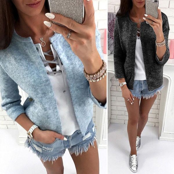 sweater women's loose coat woman jacket mujer chaqueta femme veste autumn winter clothes women coats jackets, Black;brown
sweater women's loose coat woman jacket mujer chaqueta femme veste autumn winter clothes women coats jackets, Black;brown
