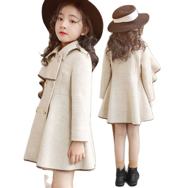 winter woolen jacket for girl 2021 korean version plus velvet thickening keep warm mid-length lapel casual childrens clothing, Blue;gray
winter woolen jacket for girl 2021 korean version plus velvet thickening keep warm mid-length lapel casual childrens clothing, Blue;gray
