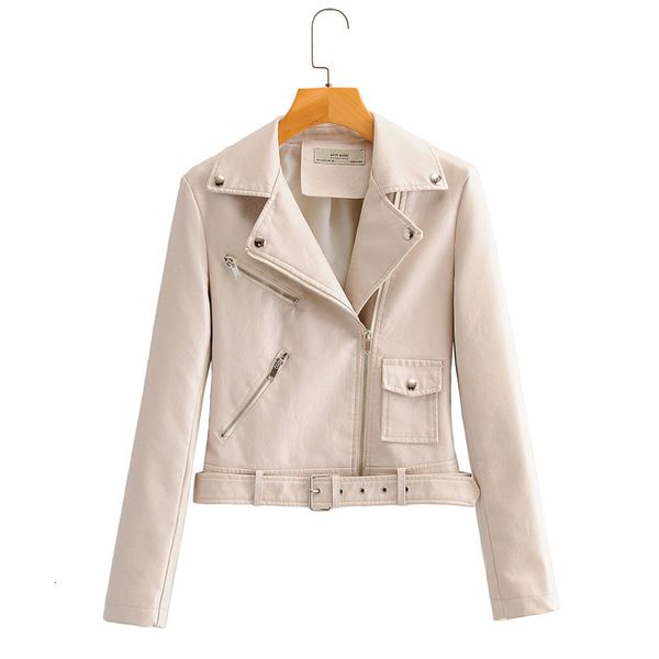jackets korean locomotive pu slim lapel long sleeve windproof belt yellow chic female coat harajuku simple zipper women's jacket, Black;brown
jackets korean locomotive pu slim lapel long sleeve windproof belt yellow chic female coat harajuku simple zipper women's jacket, Black;brown