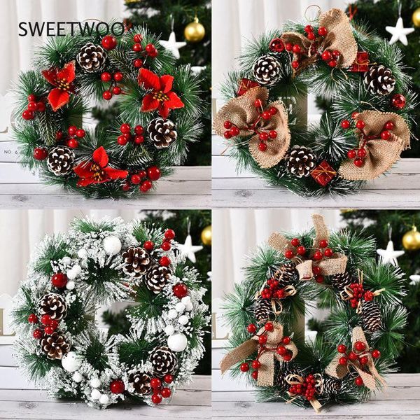 decorative flowers & wreaths christmas wreath artificial pinecone red berry garland hanging ornaments front door wall decorations merry tree
decorative flowers & wreaths christmas wreath artificial pinecone red berry garland hanging ornaments front door wall decorations merry tree