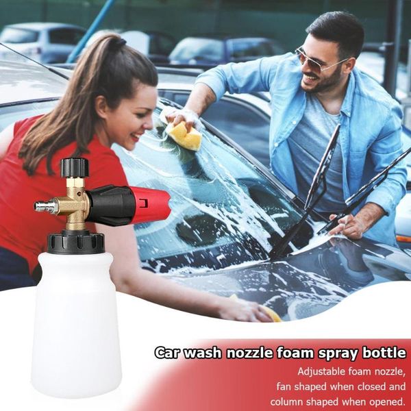 water gun & snow foam lance car foamer wash jet bottle 1/4" cannon washer soap pressure adujustable accessories
water gun & snow foam lance car foamer wash jet bottle 1/4" cannon washer soap pressure adujustable accessories