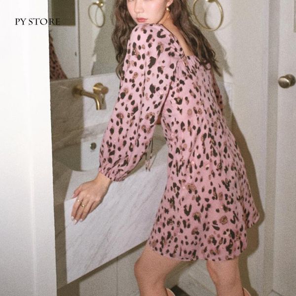 spring fashion long sleeve club dress chic leopard print square collar y2k goth streetwear birthday outfits for women casual dresses, Black;gray
spring fashion long sleeve club dress chic leopard print square collar y2k goth streetwear birthday outfits for women casual dresses, Black;gray