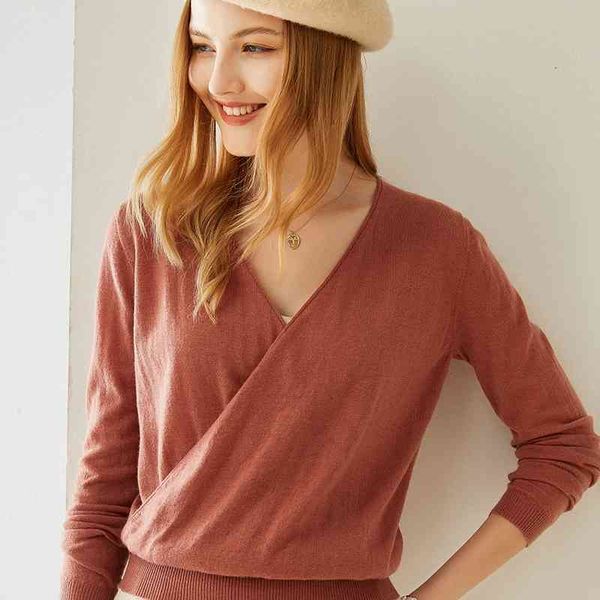 women's two piece pants autumn/winter 2021 100% pure cashmere sweater with long sleeve female low neckline v, White
women's two piece pants autumn/winter 2021 100% pure cashmere sweater with long sleeve female low neckline v, White