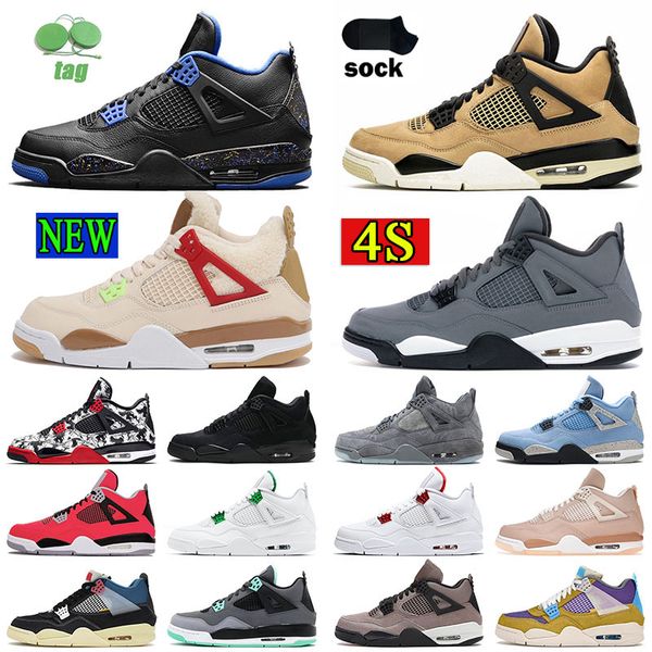 2022 4s mens massage basketball shoes womens new wild things wings black cat metallic green orange court purple white oreo sneaker designer
2022 4s mens massage basketball shoes womens new wild things wings black cat metallic green orange court purple white oreo sneaker designer