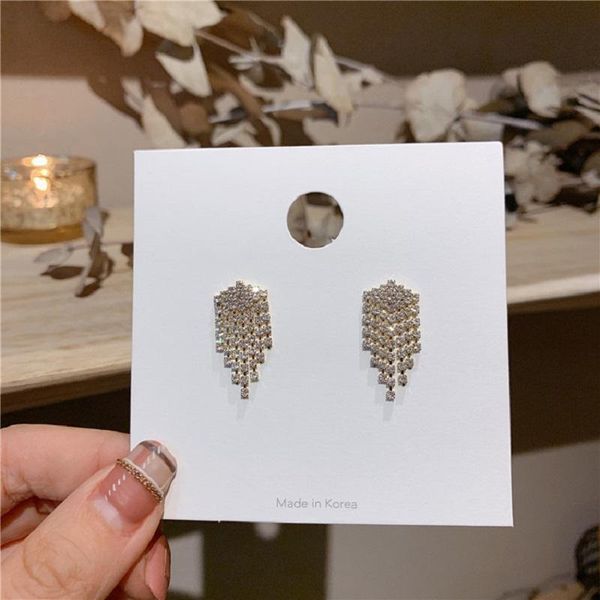 dangle & chandelier davini shiny crystal tassel earrings temperament geometric for women girls korean fashion jewelry mg408, Silver
dangle & chandelier davini shiny crystal tassel earrings temperament geometric for women girls korean fashion jewelry mg408, Silver