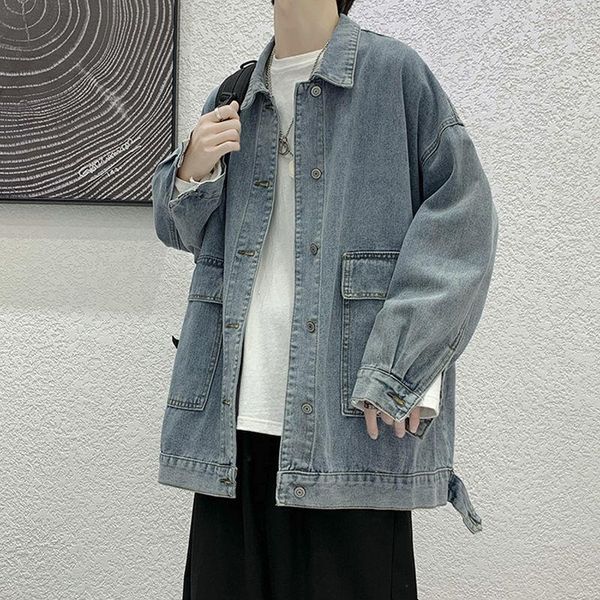 men's jackets 2021 autumn retro denim jacket male korean version trend contrast loose hong kong style harajuku, Black;brown
men's jackets 2021 autumn retro denim jacket male korean version trend contrast loose hong kong style harajuku, Black;brown