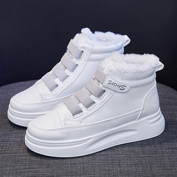 boots women's shoes winter women warm fur plush lady casual lace up fashion sneakers zapatillas mujer platform snow, Black
boots women's shoes winter women warm fur plush lady casual lace up fashion sneakers zapatillas mujer platform snow, Black