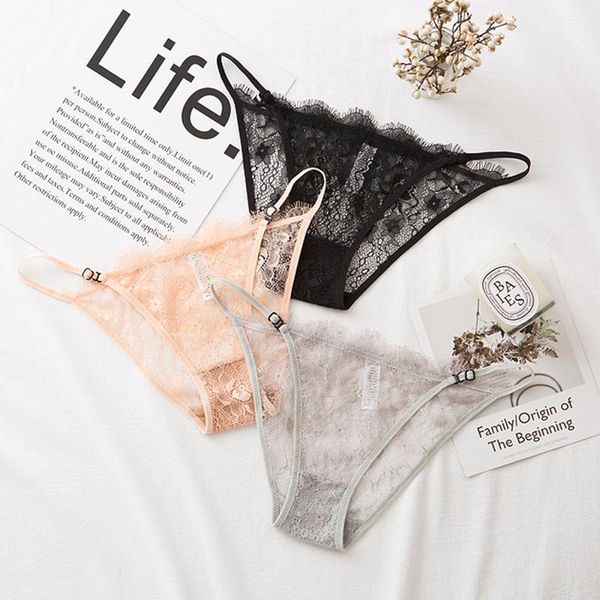 women's panties 2021 style eyelashes lace one thread thin strip underwear transparent hollow cotton file ladies, Black;pink
women's panties 2021 style eyelashes lace one thread thin strip underwear transparent hollow cotton file ladies, Black;pink