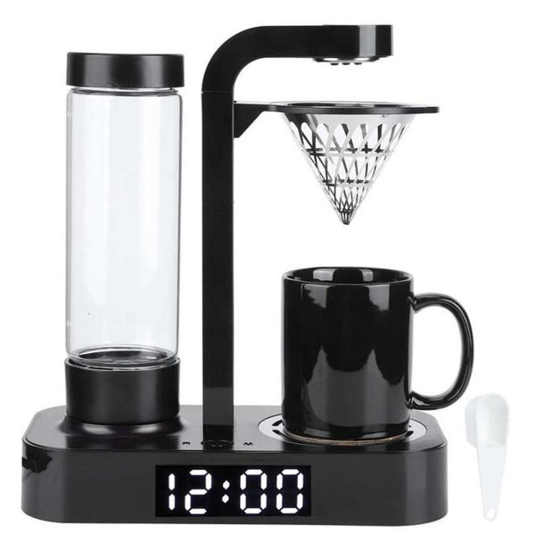mini automatic coffee machine american drip maker with digital clock display 220v makers
mini automatic coffee machine american drip maker with digital clock display 220v makers