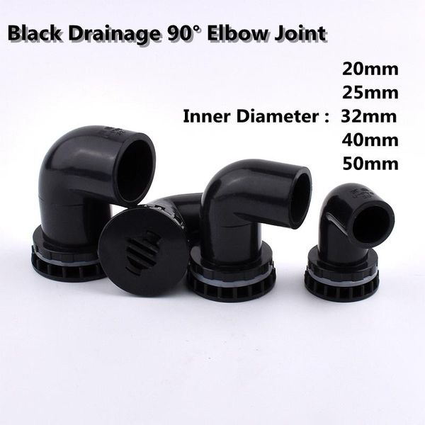 watering equipments 2-8pcs 20 25 32 40 50 mm black 90 degree fish tank outlet aquarium water inlet elbow pvc pipe joint drainage
watering equipments 2-8pcs 20 25 32 40 50 mm black 90 degree fish tank outlet aquarium water inlet elbow pvc pipe joint drainage