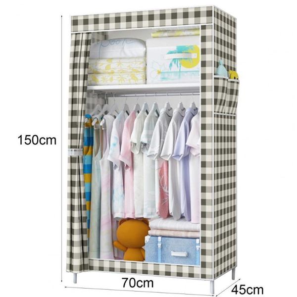 hangers & racks 1 set clothing storage cabinet large capacity dust-proof minimalist style shelves clothes hanging rack for dorm
hangers & racks 1 set clothing storage cabinet large capacity dust-proof minimalist style shelves clothes hanging rack for dorm