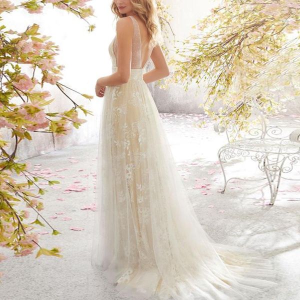 casual dresses 2021 wedding white dress vestidos de noiva princess bride church beach backless embroidered bridal gown, Black;gray
casual dresses 2021 wedding white dress vestidos de noiva princess bride church beach backless embroidered bridal gown, Black;gray